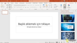 PowerPoint Ortamını Tanımak