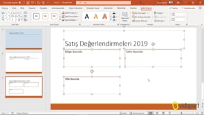 Metin Kutuları ile Çalışmak