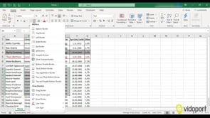 Excel'de Kenarlıklar ile çalışmak