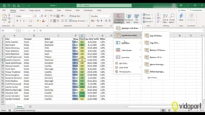 Veri Çubukları ve Renk Ölçekleri (Data Bars - Color Scales)