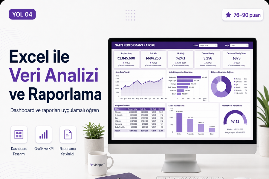 Excel ile Veri Analizi ve Raporlama Uzmanlığı