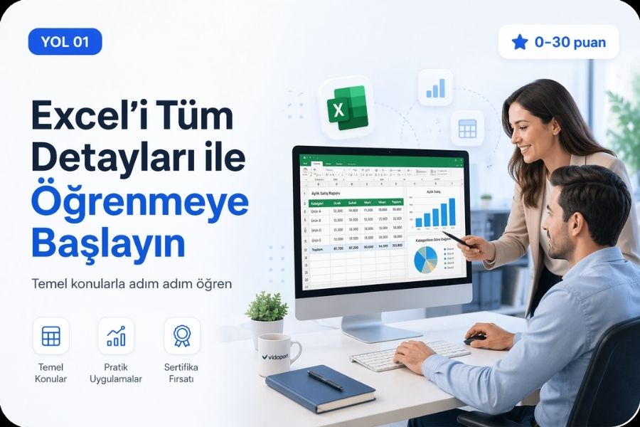 Sıfırdan Başlayanlar İçin Adım Adım Excel Öğrenme Yolu