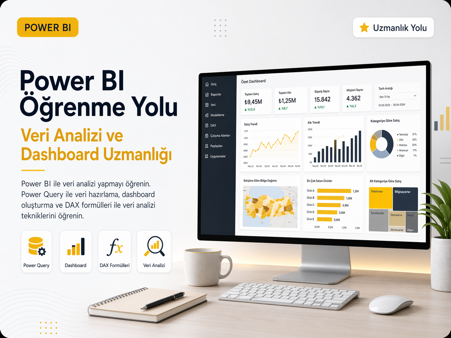Power BI Öğrenme Yolu