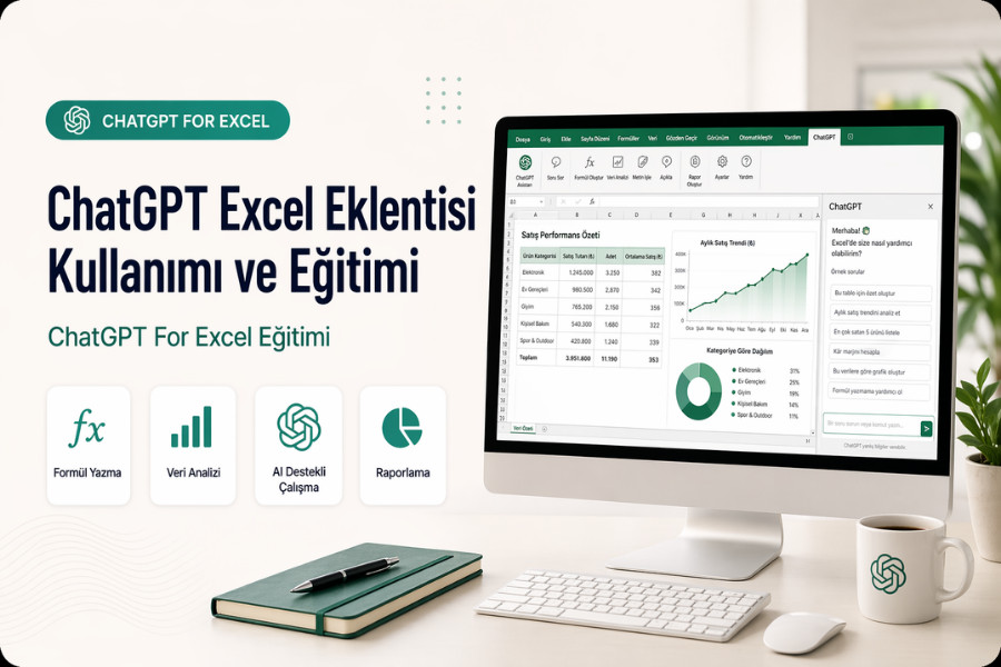 ChatGPT Excel Eklentisi Kullanımı ve Eğitimi