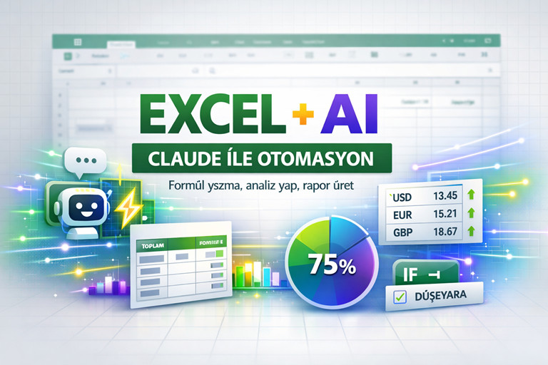 Claude Excel Eğitim Seti - Claude AI ile Excel Kullanımı
