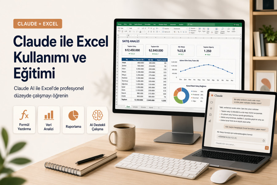 Claude ile Excel Kullanımı ve Eğitimi
