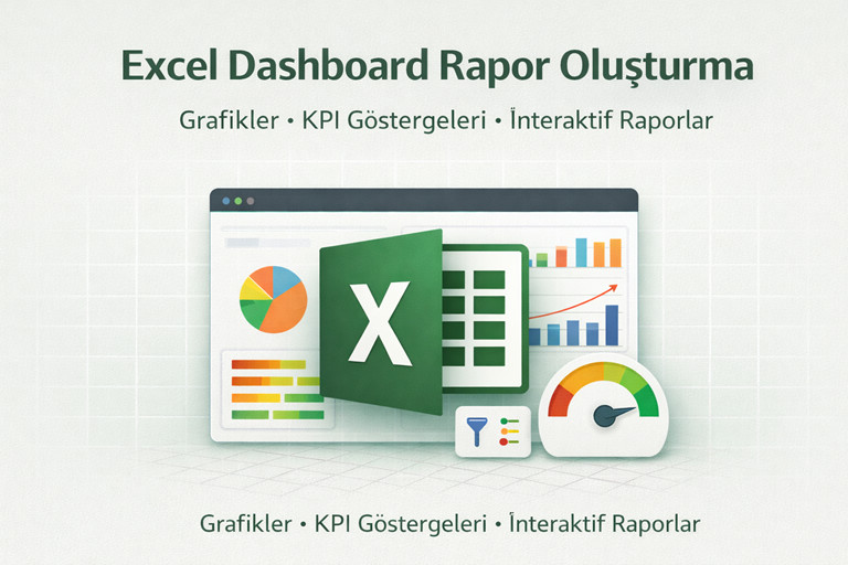 Excel Dashboard Eğitimi – Görsel Raporlar ve Veri Analizi