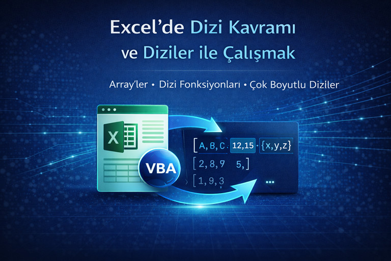 Excel Dizi (Dynamic Array) Formülleri Eğitimi