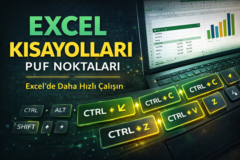Excel Kısayolları - Püf Noktaları Eğitimi