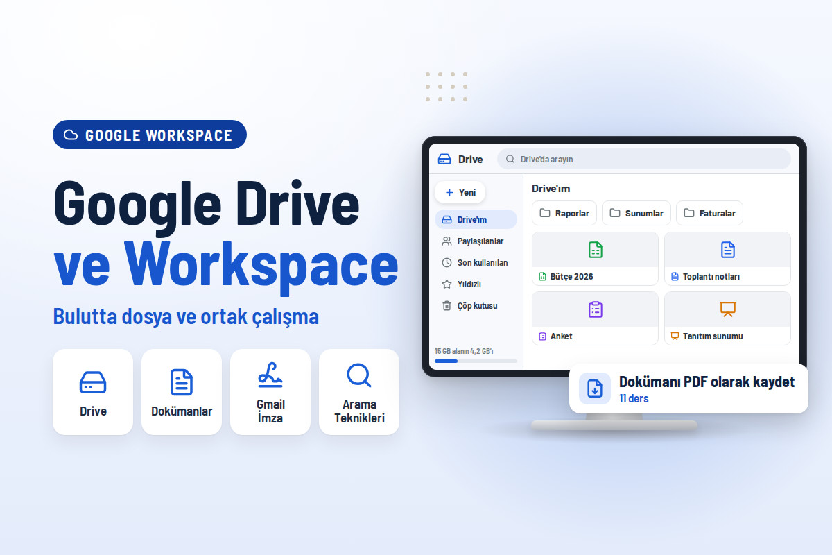 Google Drive ve Google Workspace Eğitimleri