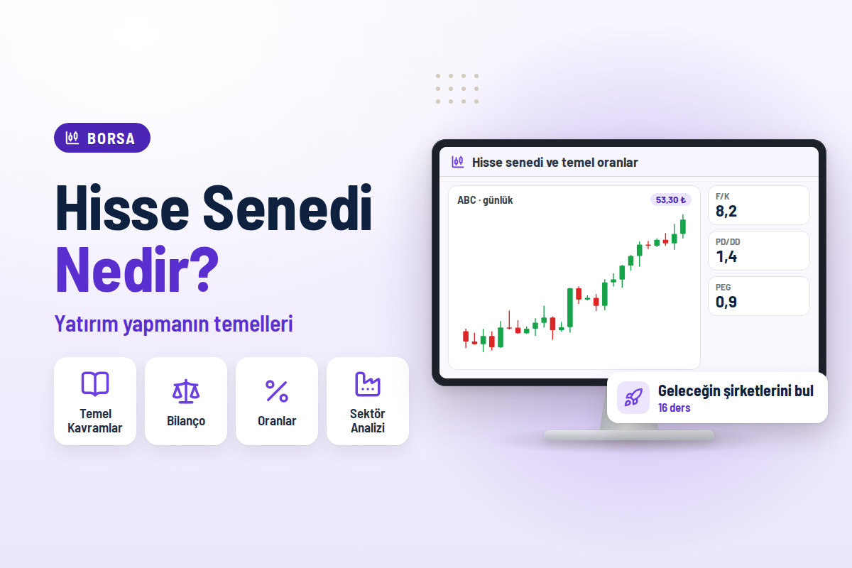 Hisse Senedi Nedir? Yatırım Yapmanın Temelleri Eğitimi