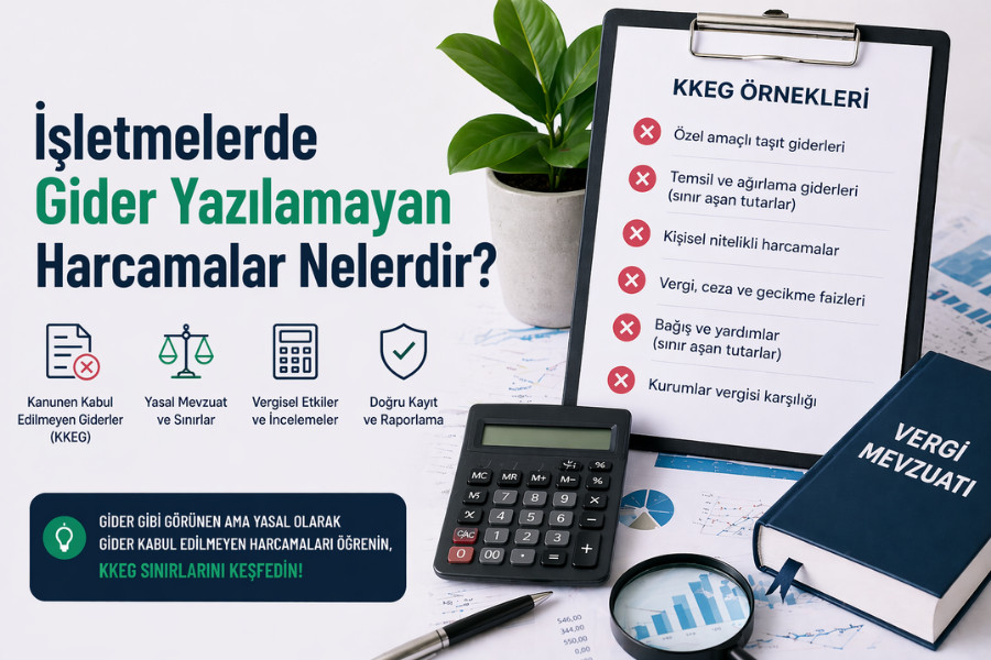 İşletmelerde Gider Yazılamayan Harcamalar Nelerdir?