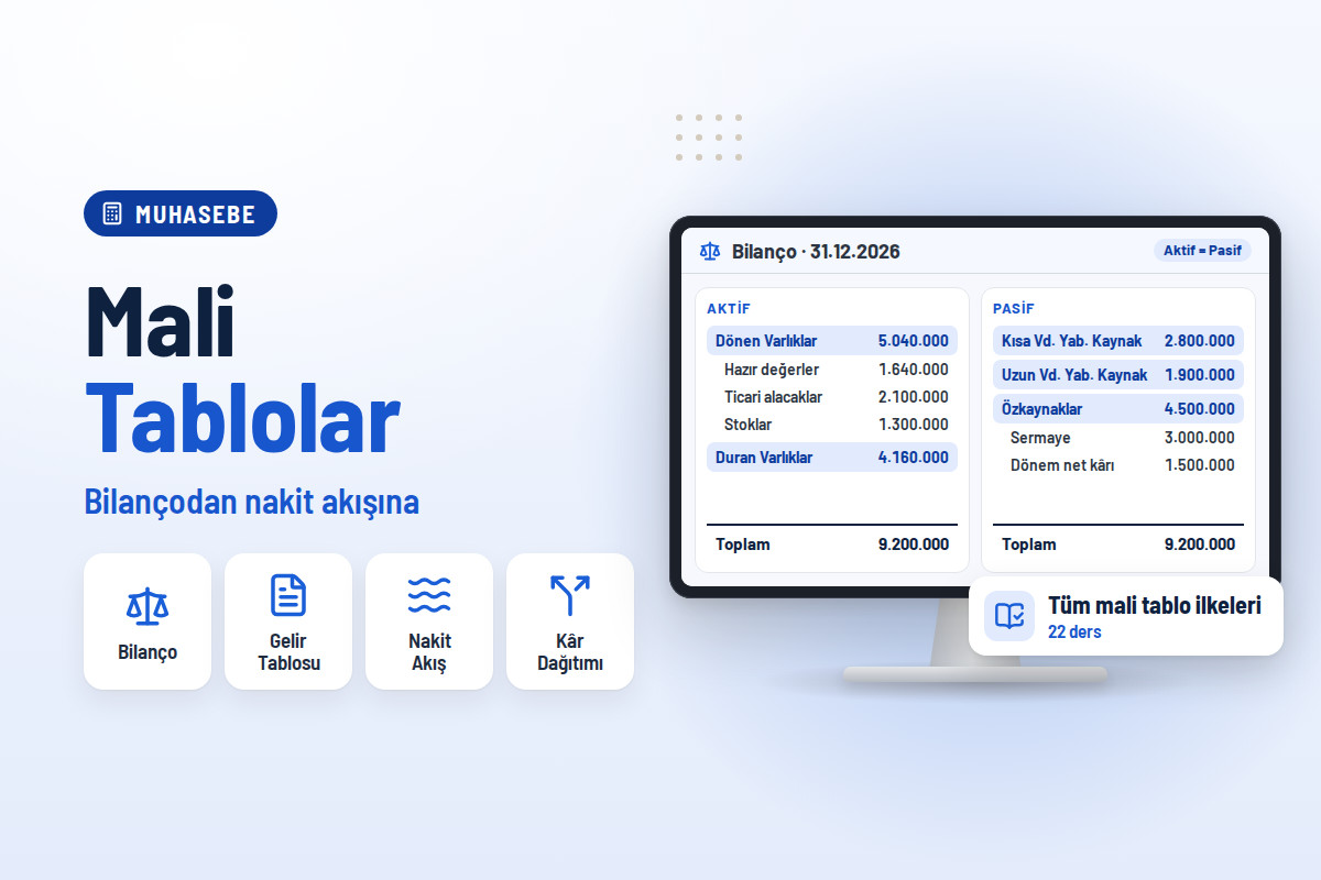 Mali (Finansal) Tablolar Eğitimi