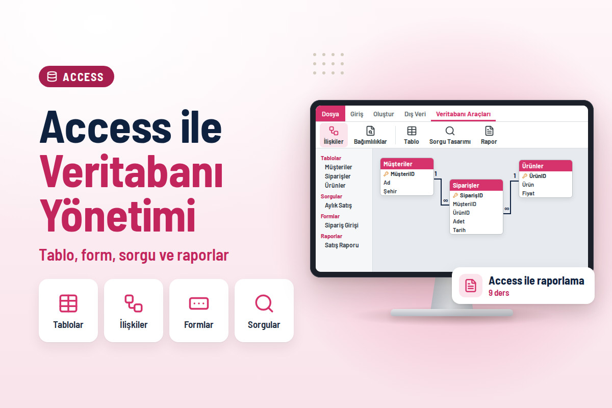 Microsoft Access ile Veritabanı Yönetimi Eğitimi