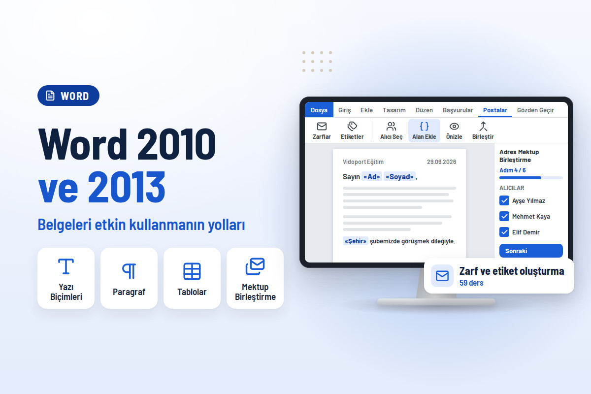 Microsoft Word 2010 ve 2013: Belgeleri Etkin Kullanmanın Tüm Yolları