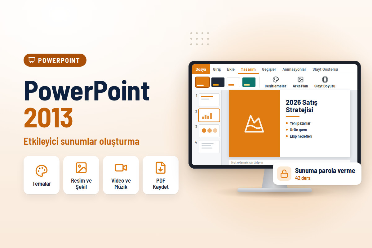 PowerPoint 2013 ile Etkileyici Sunumlar Oluşturma Eğitimi